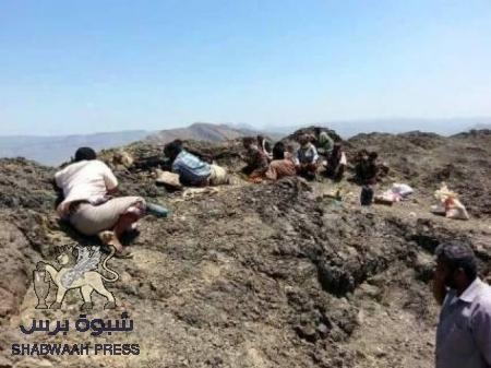 قوات الجيش والمقاومة الجنوبية بكرش تشن هجوم على مواقع الحوثيين