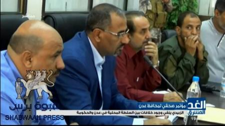 محافظ عدن يتهم بن دغر وحكومته وقوى سياسية يمنية بشن حرب خدمات على سكان مدينة عدن