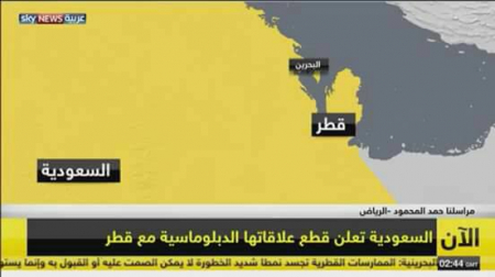 #السعودية و #الإمارات و #مصر و #البحرين تقطع علاقتها مع #قطر