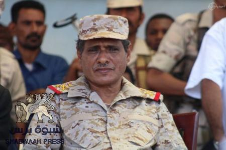 اللواء سالمين البحسني يوجه رسالة إلى جنود النخبة البواسل