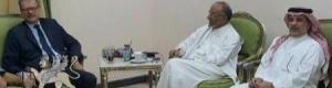 السفير الفرنسي لدى اليمن في ضيافة الزعيم الجفري