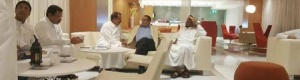 لقاء في جدة يجمع محافظي لحج وحضرموت والمهرة وسقطرى