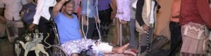 الهلال الاحمر الإماراتي بالعاصمة عدن ينقل ‘‘45‘‘ جريحاً الى الهند بطائرة خاصة(صور)