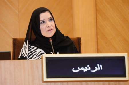 أول مسؤلة في التحالف العربي تزور اليمن منذ بدء الحرب