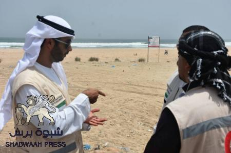 الهلال يجهز منتزه ‘‘شحير‘‘ بالمكلا تزامنا مع العيد.