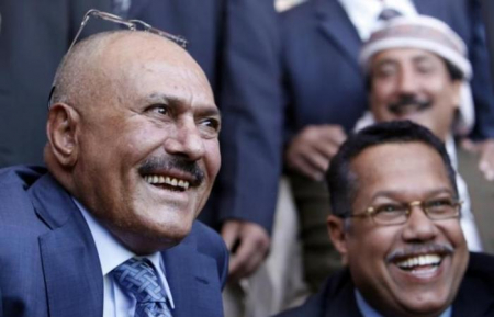 المخلوع ‘‘صالح‘‘ يطالب الحوثيين باعتقال قاتلي مساعده