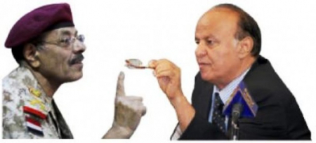 خلافات الشرعية اليمنية : الأحمر ينفي تهما وجهها له الرئيس هادي