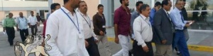 رئيس الهيئة العامة للطيران المدني والإرصاد الجوي في زيارة في جولة تفقدية للمطار عدن الدولي