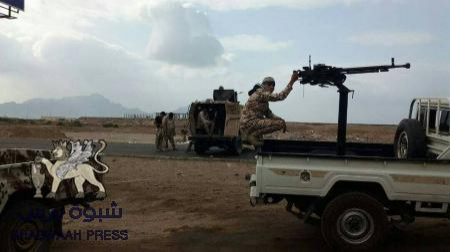 مليشيات بن دغر والميسري تطلق النار على موكب ابناء حضرموت القادم الى عدن في دوفس