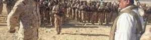 الشيخ صالح بن فريد يتفقد أفراد النخبة الشبوانية في محور الصعيد و عزان والرمضة (صور)