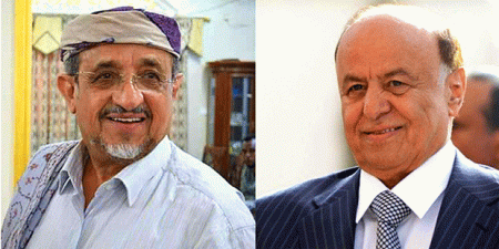 هادي يلتقي بالشيخ صالح بن فريد لبحث سيطرة قوات النخبة على كل شبوه وحماية شركات النفط