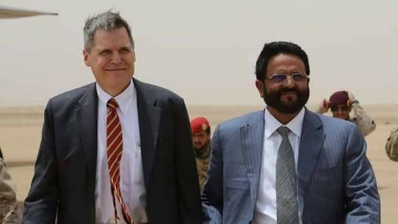 زيارة السفير الأمريكي لمأرب وزيارات وزير الدفاع رامسفيلد لبغداد في حرب الخليج الأولى