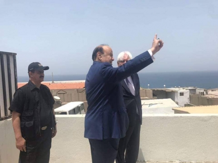 غريفيث يعود الى عدن مجددا في محاولة لانقاذ الحوثي