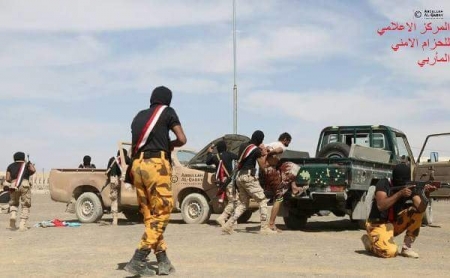 القوات الخاصة الاخوانية تنسحب بأمر عسكري والحزام الامني المأربي يبدأ إنتشارهم