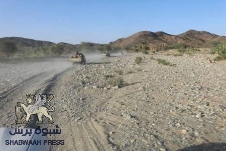النخبة الشبوانية محور الشهداء عتق تنعي استشهاد احد ضباطها مع أثنين من محور الصعيد في منطقة خورة