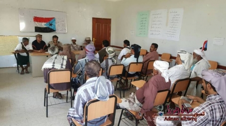 أنتقالي حبان والمقاومة الجنوبية تعقد أجتماعاً استثنائي