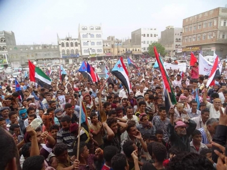 حضرموت : تأييد شعبي كبير لقرار انتفاضة يوم غد الاثنين