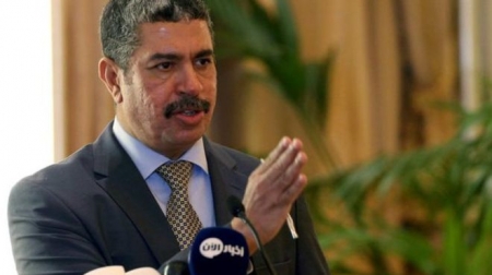 بحاح ينفي إجراء أي حوار صحفي مع صحيفة (عدن الغد)
