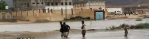 العاصفة المدارية ‘‘لـبان‘‘ تنحسر عن عاصمة المهرة وبداية أمطار على ساحل حضرموت (صور)