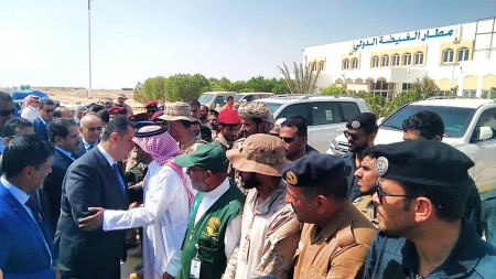 وصول رئيس وزراء اليمن إلى محافظة المهرة
