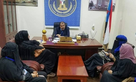 رئيس الجمعية الوطنية للإنتقالي يلتقي اللجنة التنسيقية لمكافحة المخدرات .