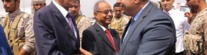 معين عبدالملك ووزراء حكومة بن دغر يصلون عدن.. عودة أم زيارة؟