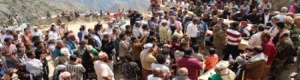 على نفقة المواطنين وبتكلفة بلغت مليون ريال سعودي.. افتتاح طريق يربط مديريتي (يهر- المفلحي) بيافع