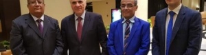 في مدينة الرياض ... قياديان في الانتقالي يلتقيان السفير الروسي لدى اليمن