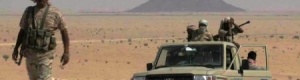 إنسحاب قوات علي محسن الأحمر من معسكر الجبل في مديرية جردان شرق شبوه