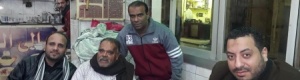 مقهى ليالي ‘‘الشمندورة‘‘ ملتقى الحضارم في القاهرة