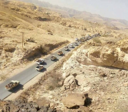 اللواء الثاني مشاة جبلي يرفض إستقبال كتيبتين يمنيتين من مأرب ويسلم مواقعه للنخبة الشبواني